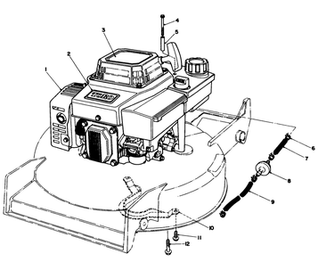 Engine Assembly (Model No. Vmg6) Diagram and Parts List for 20622C 7000001 - 7999999 Toro Lawn Mower