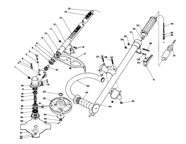 Part Location Diagram of 44-9850 Toro DISCONTINUED