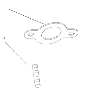 Exhaust Diagram and Parts List for 72102 8900001 - 8900399 Toro Lawn Tractor