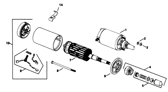 Electric Start-Group 11 Engine Kohler Model No. Kt17qs Type No. 24324 (Continued) Diagram and Parts List for 30754 0000001 - 0999999 Toro Lawn Tractor
