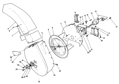 Grass Collection System Model No. 30751 (Optional) Diagram and Parts List for 30718 2000001 - 2999999 Toro Lawn Tractor