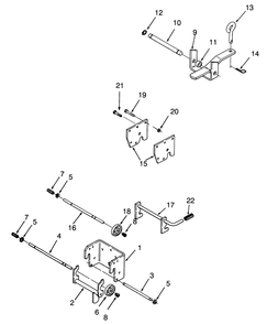 Hitches Diagram and Parts List for 73401 3900001 - 3999999 Toro Lawn Tractor