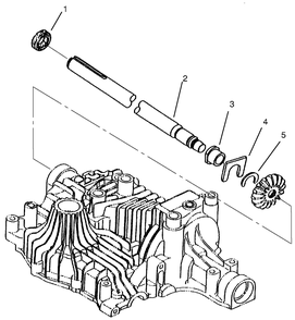 Axle Shift Diagram and Parts List for 72110 7900001 - 7999999 Toro Lawn Tractor