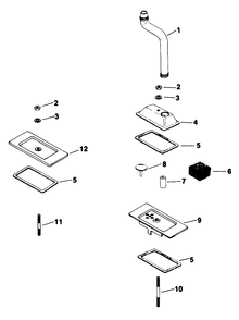 Breather & Vent Engine Kohler Model No. M18qs-24615 (Continued) Diagram and Parts List for 30718 0000001 - 0999999 Toro Lawn Tractor