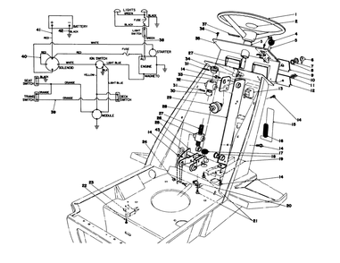 Part Location Diagram of 3-2545 Toro Lockwasher