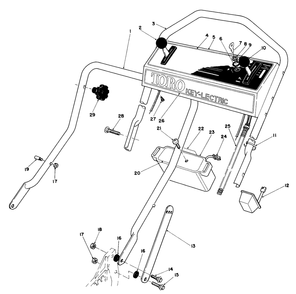 Part Location Diagram of 49-8140 Toro DISCONTINUED
