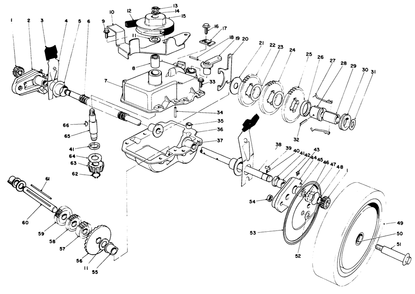 Part Location Diagram of 39-7287 Toro DISCONTINUED