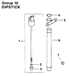 Dipstick-Engine Kohler Model No. Mv16s-Type Ps56519 Diagram and Parts List for 30180 490731 - 499999 Toro Lawn Tractor Accessories
