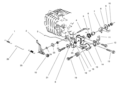 Governor Assembly (Model No. 47pt7-3) Diagram and Parts List for 22031 9900001 - 9999999 Toro Lawn Mower