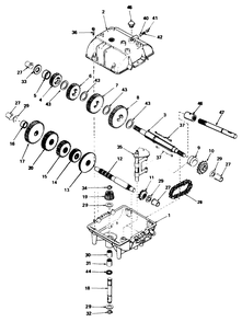 Peerless Transmission Model 787 Diagram and Parts List for 30112 9000001 - 9999999 Toro Lawn Tractor Accessories