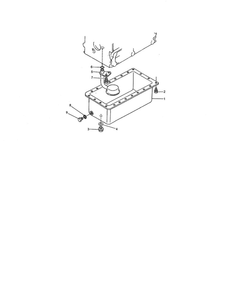 Oil Pan Assembly Diagram and Parts List for 74264 260000001 AND UP Toro Lawn Mower