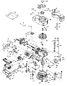 Engine Tecumseh Model No. Tvs100-44012a (Continued) (Used On Units With Serial No. 7001848 & Up) Diagram and Parts List for 16775 7000001 - 7999999 Toro Lawn Mower