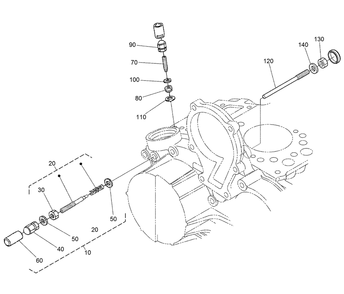 Idle Apparatus Assembly Diagram and Parts List for 22328 408963400 - 409588175 Toro Lawn Tractor Accessories