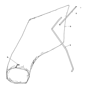 Giant Bagging Kit No. 29-9750 (Optional) Diagram and Parts List for 16299C 8000001 - 8999999 Toro Lawn Mower