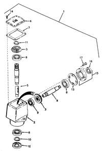 Grass Collection System Model No. 30751 & 30576 (Optional) (Continued) Gear Box Assembly Model No. 4398-P91 Diagram and Parts List for 30754 0000001 - 0999999 Toro Lawn Tractor