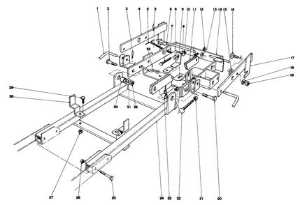 36" Snowthrower Attachment Model No. 59136 Diagram and Parts List for 57385 0000001 - 0999999 Toro Lawn Tractor