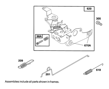 Engine Briggs & Stratton Model 122702-3171-01 Diagram and Parts List for 16401 4900001 - 4999999 Toro Lawn Mower
