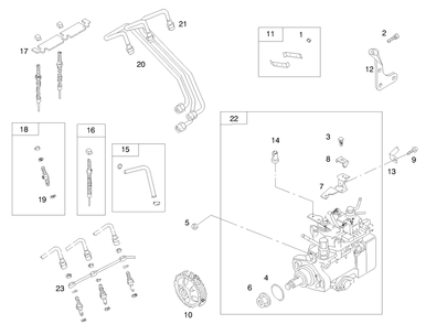 Engine Assembly (Serial No. 99000001 & Up)(Model 73552) Engine Assembly (Serial No. 99001001 & Up)(Model 73590) Diagram and Parts List for 73552 9900001 - 9999999 Toro Lawn Tractor