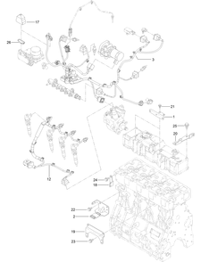 Part Location Diagram of 133-6706 Toro Bracket-Harness