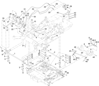 Part Location Diagram of 109-2017 Toro ADAPTER,STRAIGHT ORIFICED