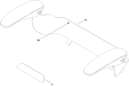 Model Specific Assembly Diagram and Parts List for 76530 417116866 - 417309999 Toro Lawn Tractor
