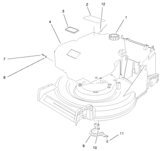 Engine Assembly Diagram and Parts List for 26639 8900001 - 8999999 Toro Lawn Mower