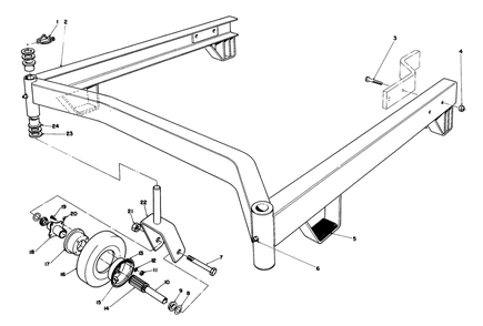 Cutting Unit Model No. 30544 (Continued) Diagram and Parts List for 30754 7000001 - 7999999 Toro Lawn Tractor