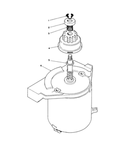Starter Motor Assembly Diagram and Parts List for 20925B 0000001 - 0999999 Toro Lawn Mower