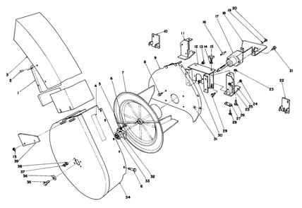 Grass Collection System Model No. 30576 (Optional) Diagram and Parts List for 30754 7000001 - 7999999 Toro Lawn Tractor