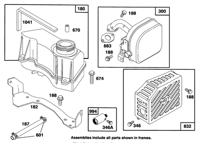 Engine Gts 150 Diagram and Parts List for 20766B 49000001 - 49999999 Toro Lawn Mower