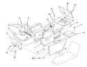 Page R Diagram and Parts List for B1-16O801 1988 Toro Lawn Tractor