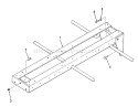 Frame Diagram and Parts List for E1-18OE01 1988 Toro Lawn Tractor