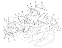 Page R Diagram and Parts List for E1-18OE01 1988 Toro Lawn Tractor