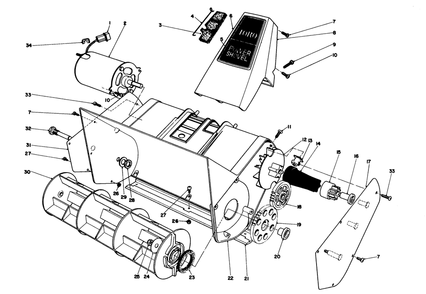Part Location Diagram of 40-9420 Toro DISCONTINUED