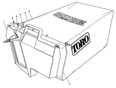 Part Location Diagram of 99-4607 Toro DISCONTINUED