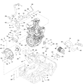 Part Location Diagram of 142-7201 Toro Assembly, Hdac
