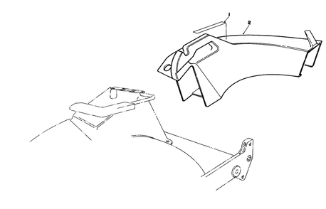 Side Discharge Chute Model No. 59110 (Optional) Diagram and Parts List for 20328B 2000001 - 2999999 Toro Lawn Mower