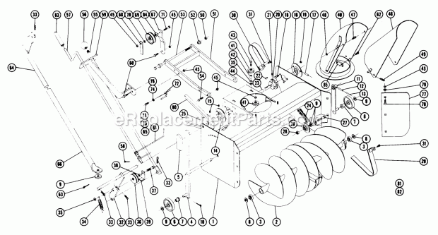 Parts List For Snow Thrower Model 6-2211 (For Diagram and Parts List for ST-326 1966 Toro Snow Blower