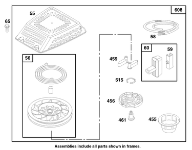 Engine Gts 150 Diagram and Parts List for 20465 790000001 - 799999999 Toro Lawn Mower