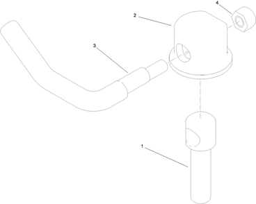 Lever Assembly Diagram and Parts List for 74268 (313000001-313999999)(2013) Toro Lawn Mower