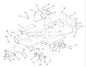 Part Location Diagram of 113423 Toro Hoodstand Assembly B