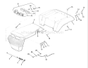 Page N Diagram and Parts List for E2-09K401 1988 Toro Lawn Tractor