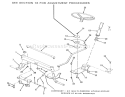 Front Axle And Steering Diagram and Parts List for E2-09K401 1988 Toro Lawn Tractor