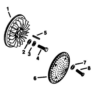 Part Location Diagram of X-7-38 Toro Screw-H.C.