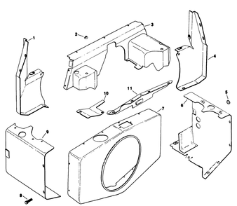 Part Location Diagram of 5228114 Toro #1 Side-Air Duct