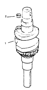 Engine Kohler Crankshaft Diagram and Parts List for 30175 49000001 - 49999999 Toro Lawn Tractor Accessories