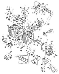 Part Location Diagram of 57-8500 Toro DISCONTINUED