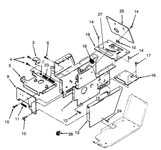 Part Location Diagram of 79-4900 Toro DISCONTINUED