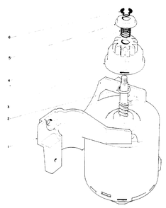 Starter Motor Assembly No. 43-4340 Diagram and Parts List for 10510 1000001 - 1999999 Toro Lawn Mower