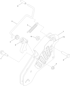 Height-Of-Cut Assembly Diagram and Parts List for 74141 (316000001-316999999)(2016) Toro Lawn Mower